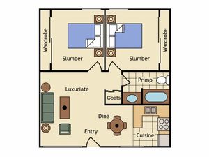 Floor Plan 15 | Apartments Uc Davis | University Court