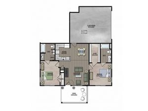 Beacon Place Tuscaloosa - Alexander-2x2