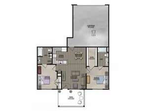 Beacon Place Tuscaloosa - Harrison-2x2