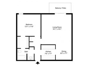 Royal Arms Bowling Green - 1 Bedroom / 1 Bathroom