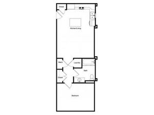 Mayfair West End - 1 Bedroom / 1 Bathroom / 770 Sq. Ft.