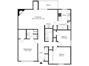 Meadowood Village - 3 Bedrooms / 2 Bathrooms / 1501 Sq. Ft.