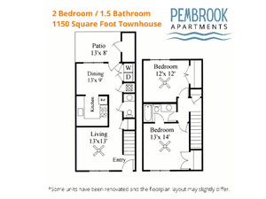 2x1.5 th 1150 sq ft