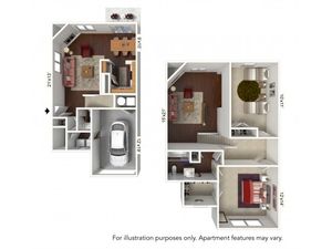 Floor Plan 6 | Windsong Place Apartments