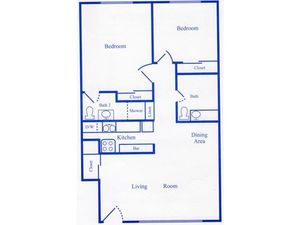 Granada Pueblo - 2 Bedroom 2 Bath