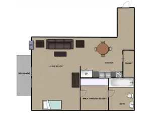 Apartments at Campus View - Studio