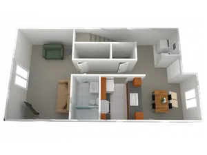 4 Bed, 2 Bath, Style A: Main Floor