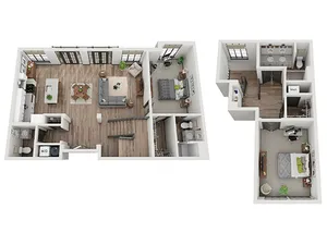 PH 2x2 A Floor Plan