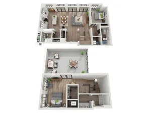 2x2.5 B Floor Plan