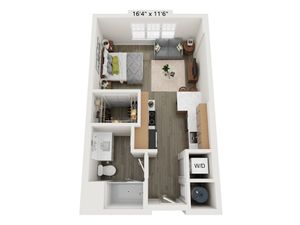 Studio B | Floor Plan