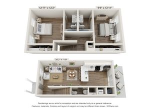 Ashton Townhome | Floor Plan