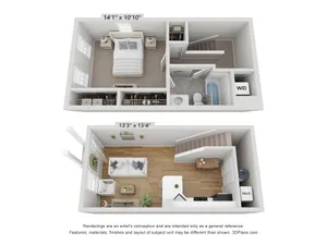 Bentley I Town - Renovated | Floor Plan