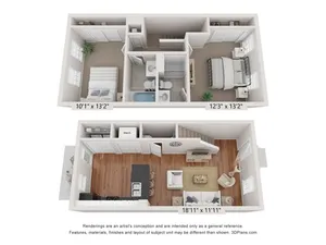 Bentley Townhome | Floor Plan