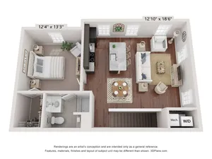 Bentley Flat | Floor Plan