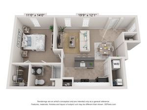 Bentley Flat | Floor Plan