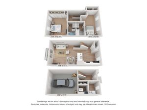 Stansbury_TH | Floor Plan