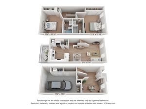 Stansbury Plus_TH | Floor Plan