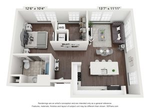 Town Center I | Floor Plan