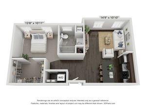 Clubhouse Middle | Floor Plan