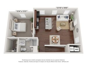 Bentley Flat | Floor Plan