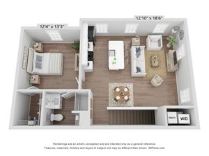 Bentley Flat | Floor Plan