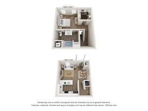 Trevor C Townhome | Floor Plan