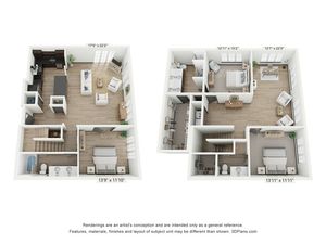 3x3 Townhome - R