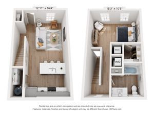 Trevor C Townhome Floor Plan