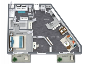 Solstice 3D floorplan