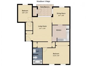 2 Bedroom Apartment