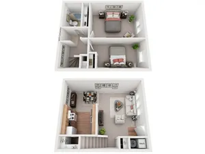 2 bedroom townhome