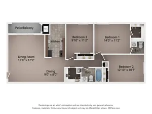 3 Bedroom Deluxe