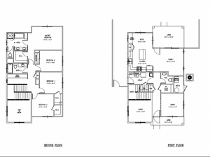 4-Bedroom Sergeant Major Home on Schofield Barracks and AMR, 2173-2184 sq ft, 2-car garage