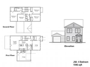 Four bedroom JNCO floor plan | fort drum apartments