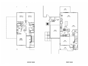 3 Bedroom Floor Plan | Schofield Barracks Housing | Island Palm Communities