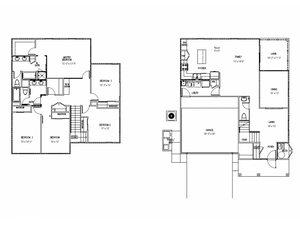 5-bedroom new single family home on FTSH, AMR, 2460 sq ft, with central air,2-car garage