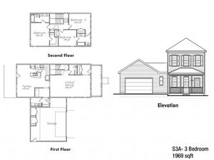 CGO 3 BDRM Floor Plan | Ft Drum Housing
