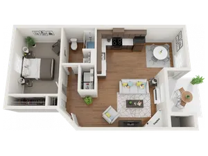 furnished cobalt floor plans