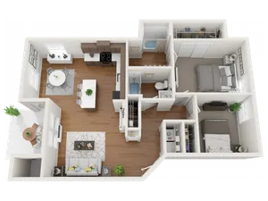 furnished sapphire floor plans