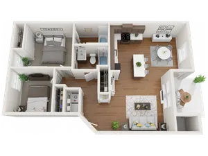 furnished oxford floor plans
