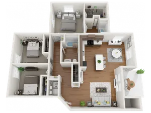 furnished steel floor plans