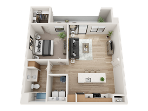 acero on roosevelt one bedroom apartment