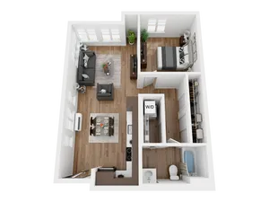 Hawthorne 26 - C1 Floorplan - Broadway