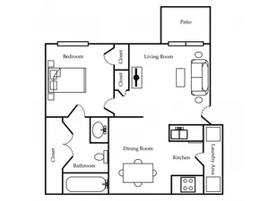 Ozark Plantation - 1x1B