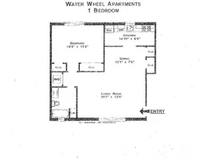 1 Bedroom Apartment