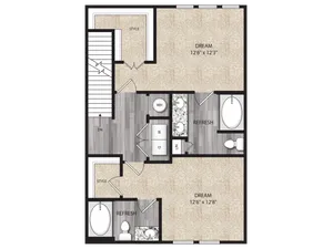 TH1 Floor Plan Third Floor