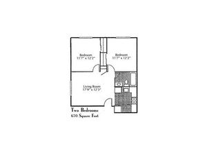 COURTYARD PRINCETON PLACE - Two Bedroom