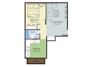 1 Bed