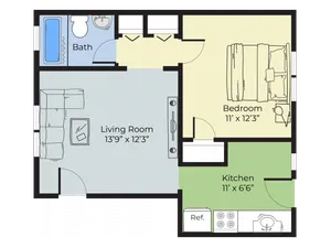 York - One Bedroom