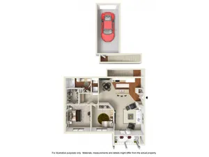 O\'Neal Style 2 -
2nd Floor Back
